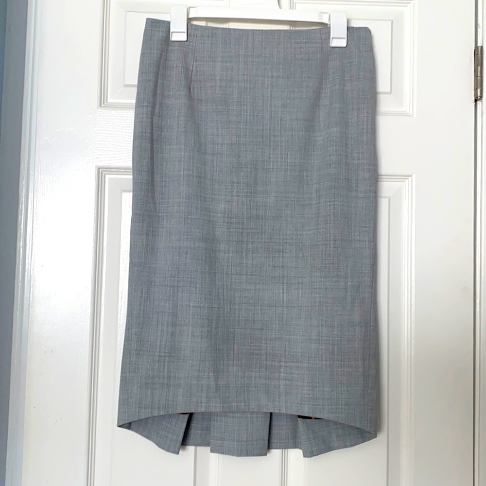 Light Gray Express Pencil Skirt